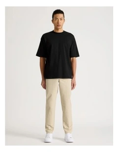 Regular Fit Travel Trouser in Beige