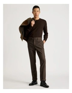Tailored Trousers in Brown