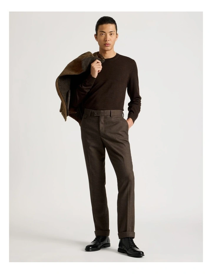 Tailored Trousers in Brown image 1