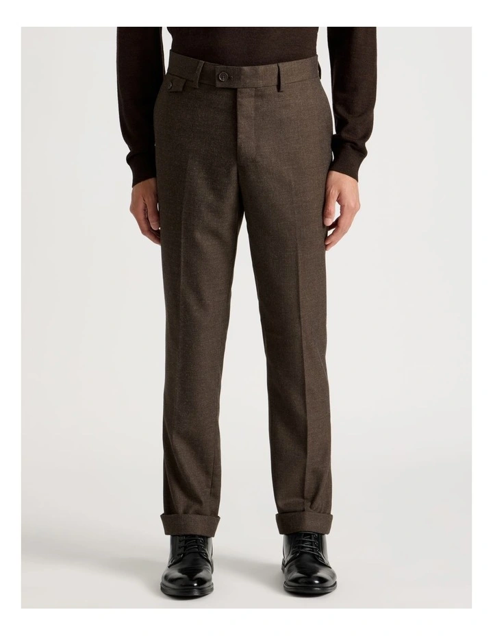 Tailored Trousers in Brown image 2