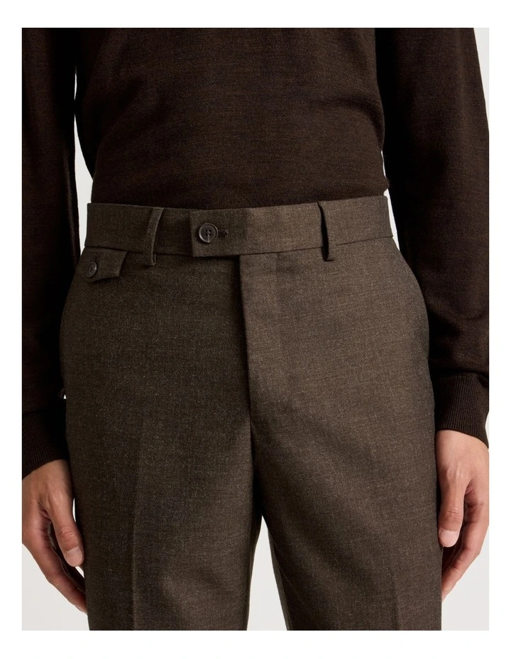 Tailored Trousers in Brown image 3