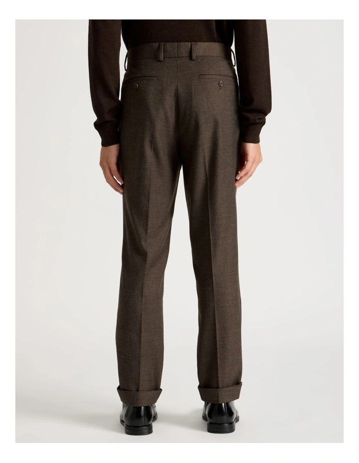 Tailored Trousers in Brown image 4