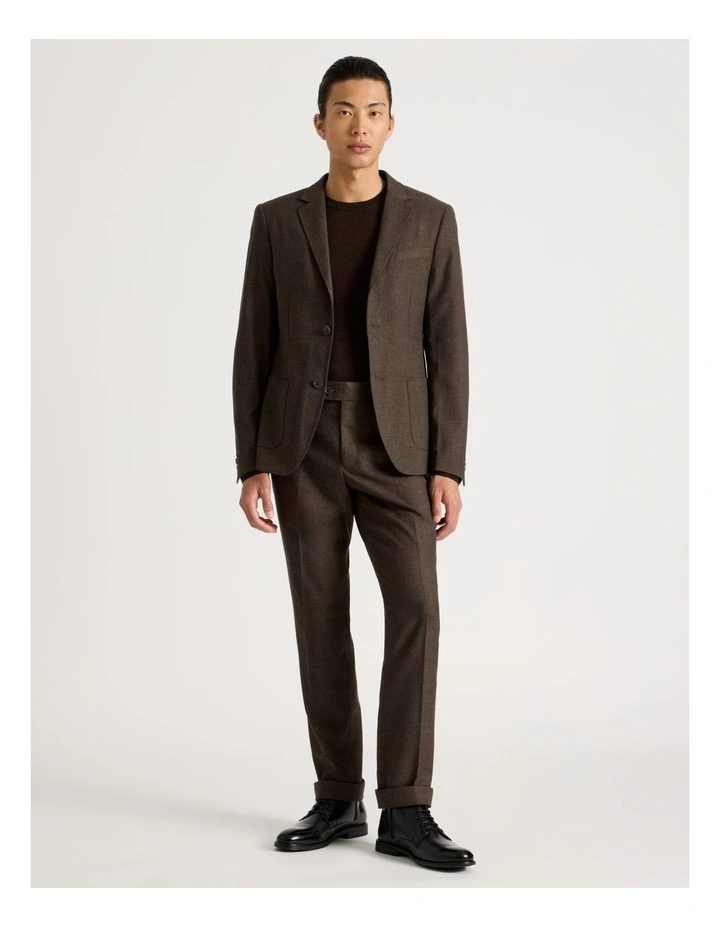 Tailored Trousers in Brown image 6