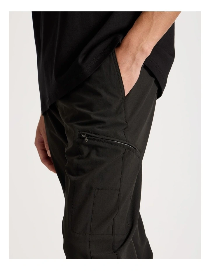Tapered Pant in Black image 4