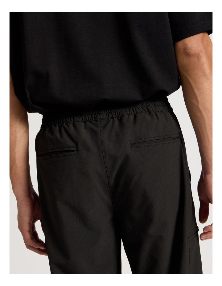 Tapered Pant in Black image 7