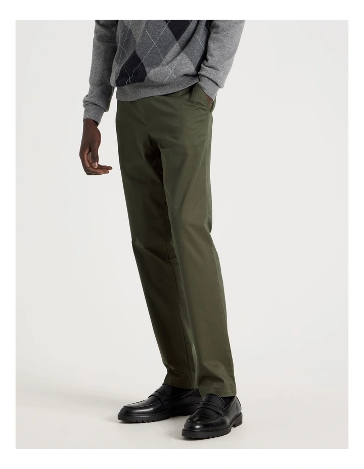 Slim Fit Pant in Green image 2