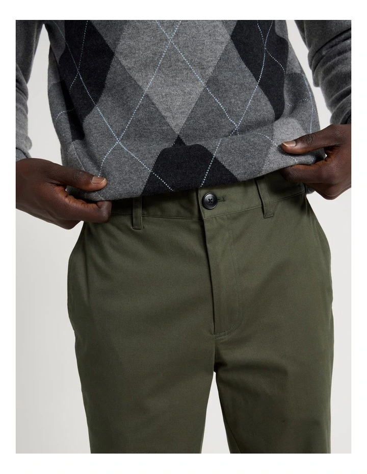 Slim Fit Pant in Green image 4