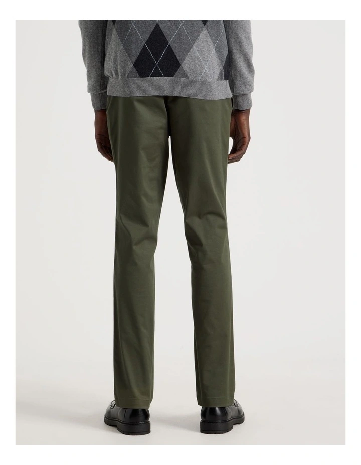 Slim Fit Pant in Green image 6