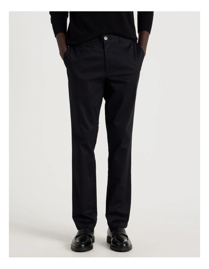 Slim Fit Pant in Black image 2