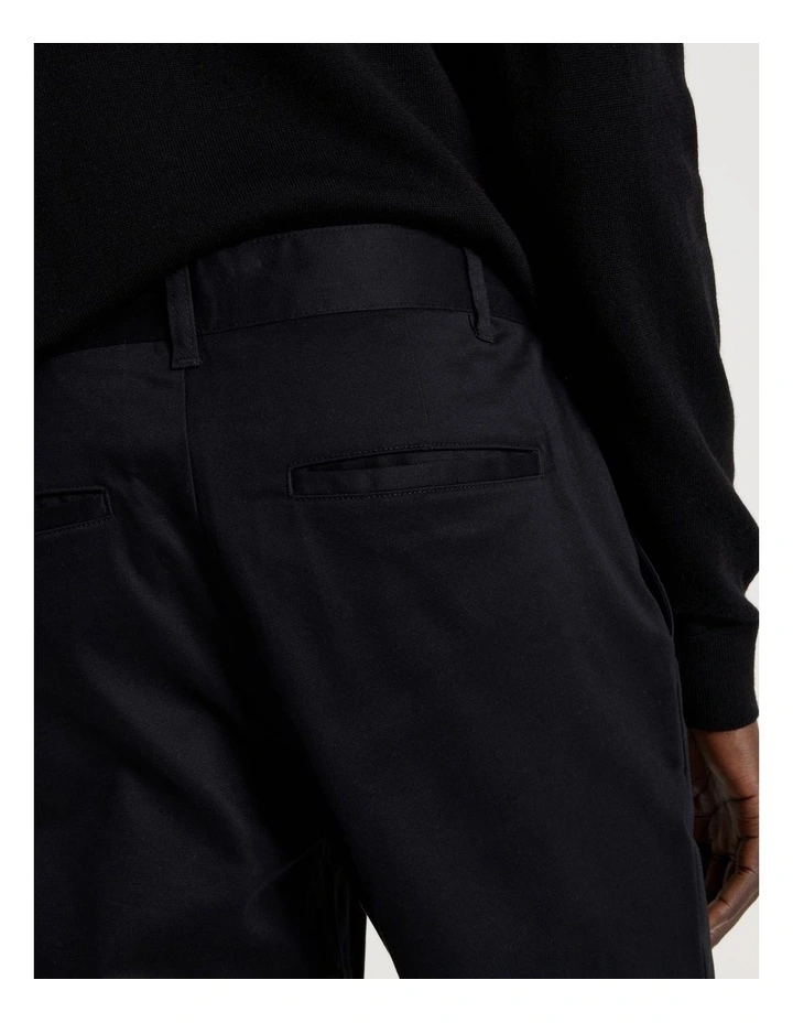 Slim Fit Pant in Black image 6