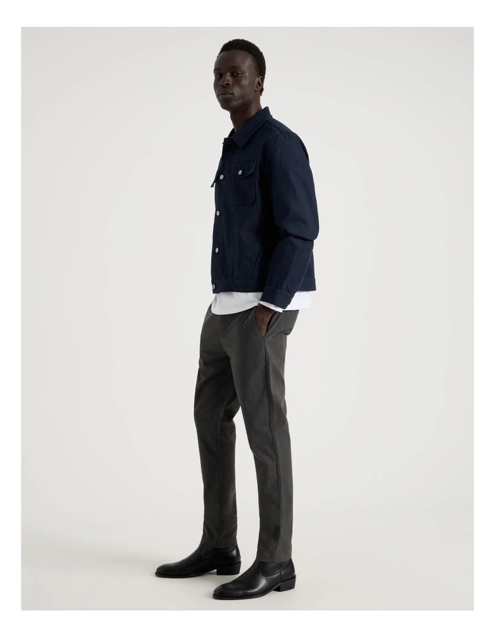 Slim Fit Chino Pant in Charcoal image 3