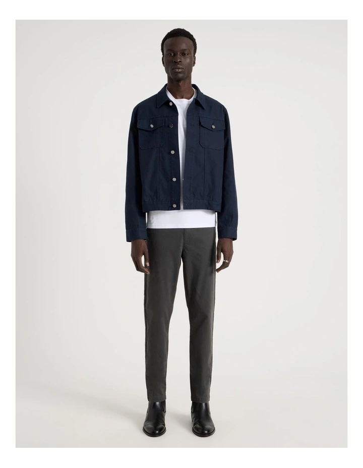 Slim Fit Chino Pant in Charcoal image 5