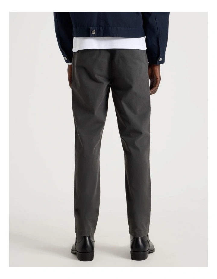 Slim Fit Chino Pant in Charcoal image 6