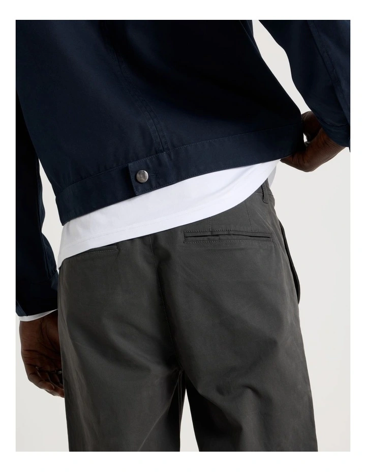 Slim Fit Chino Pant in Charcoal image 7