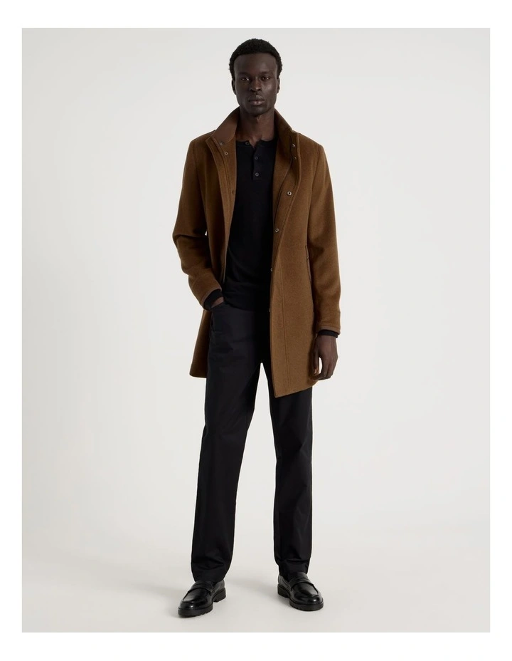 Slim Fit 5 Pocket Pant in Black image 3