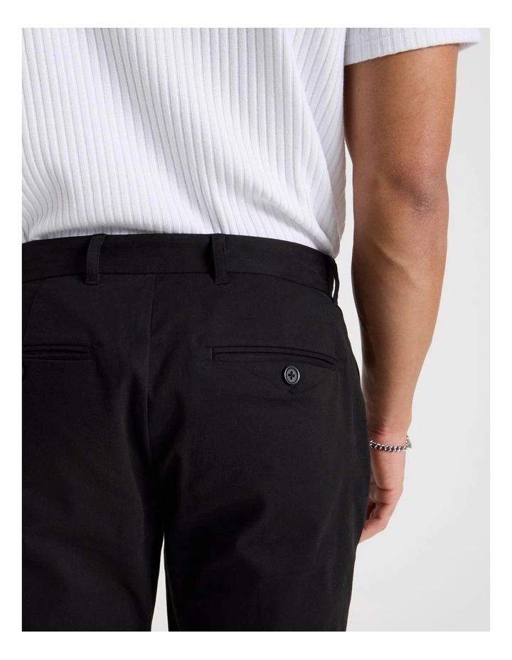 Ankle Pant in Black image 6