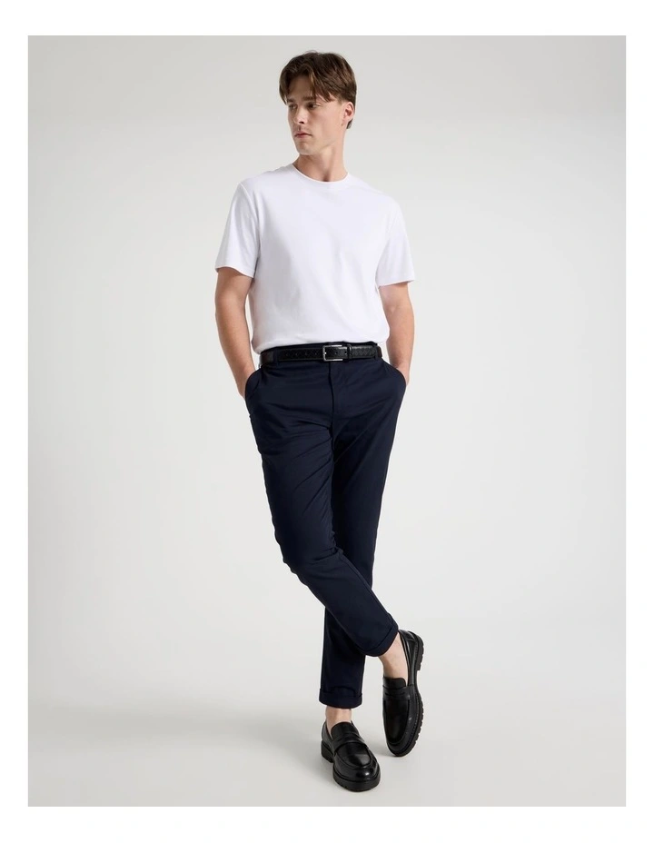 Ankle Pant in Navy image 1