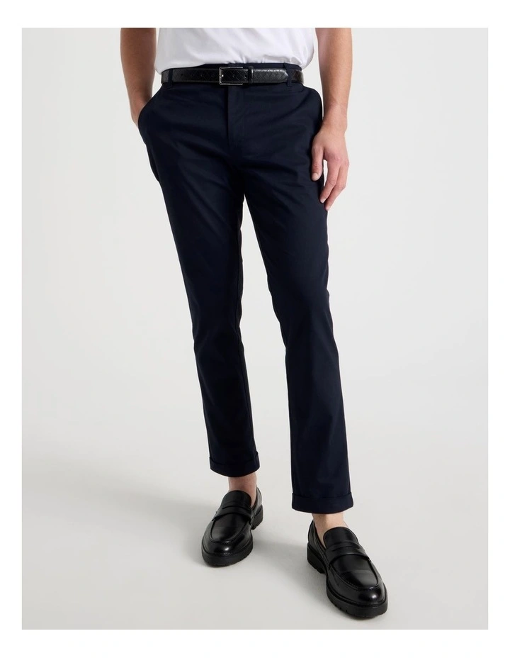 Ankle Pant in Navy image 2