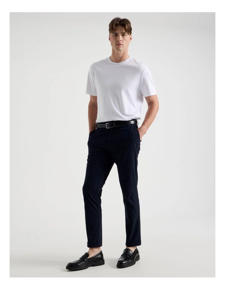 Ankle Pant in Navy image 6