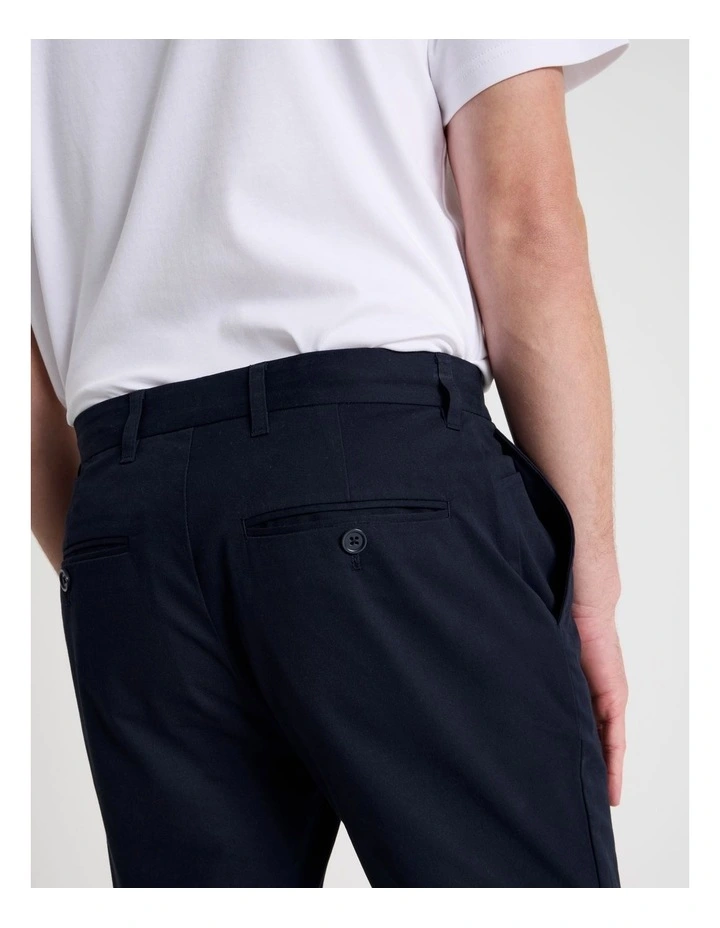 Ankle Pant in Navy image 7
