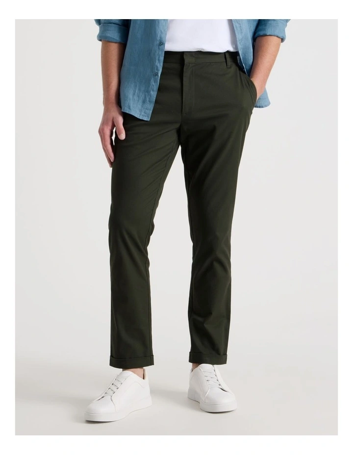 Ankle Pant in Khaki image 2