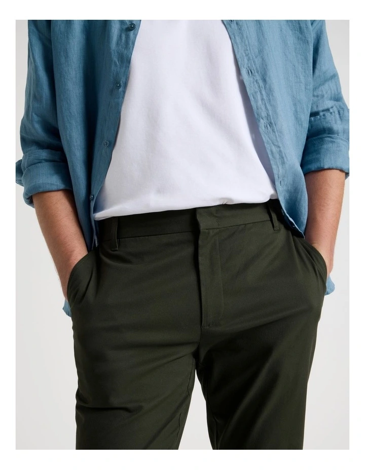 Ankle Pant in Khaki image 3