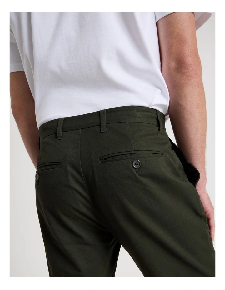 Ankle Pant in Khaki image 6