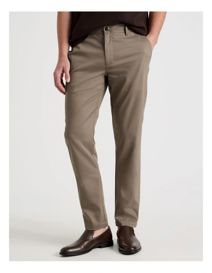 Slim Fit Dress Chino Pant in Tan image 2