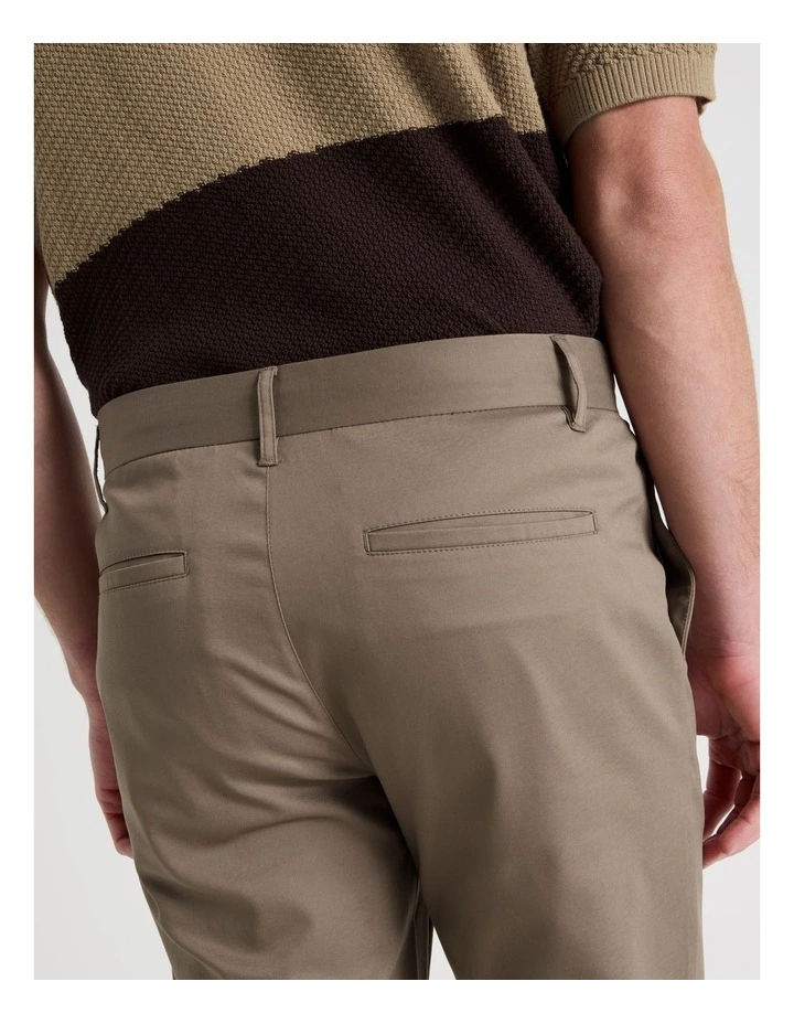 Slim Fit Dress Chino Pant in Tan image 6