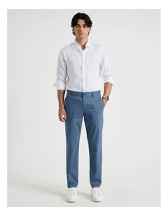 Slim Fit Dress Chino Pant in Blue