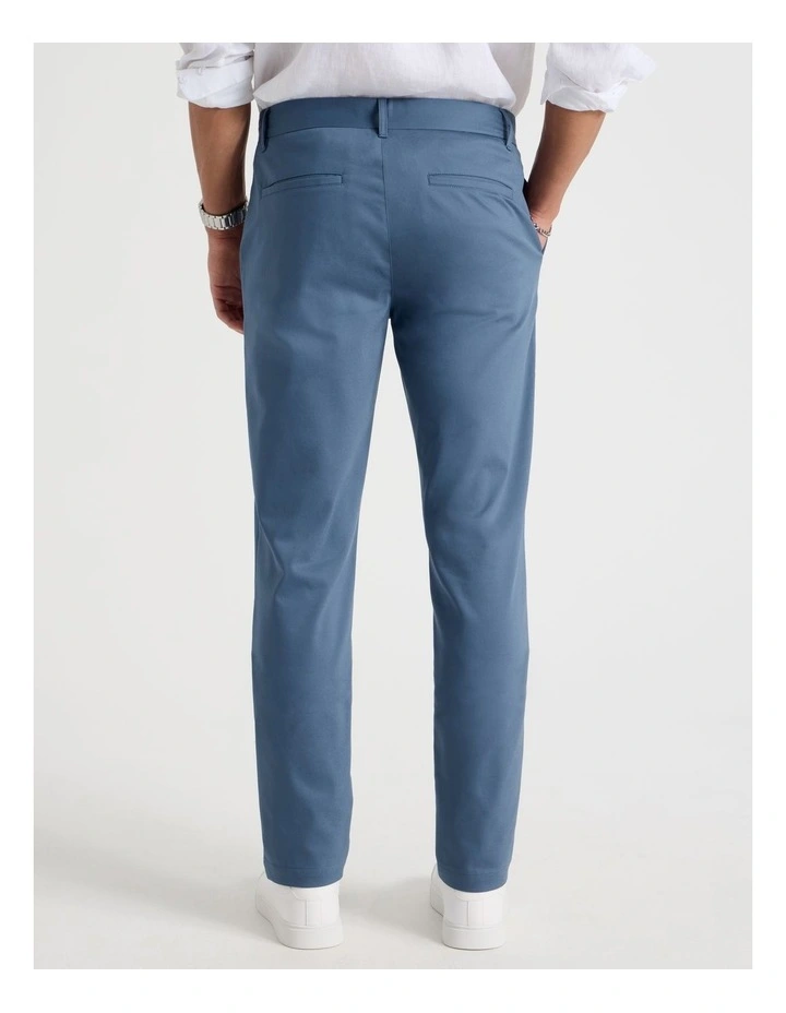 Slim Fit Dress Chino Pant in Blue image 5
