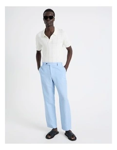 Slim Trouser in Light Blue