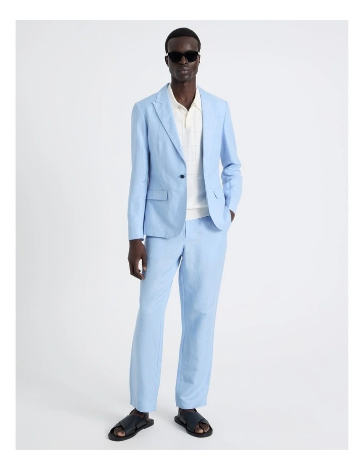 Slim Trouser in Light Blue image 7