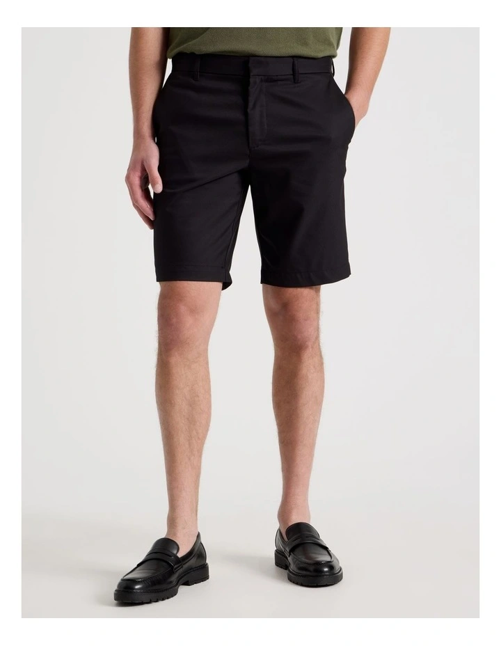 Chino Shorts in Black image 2