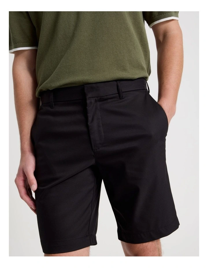 Chino Shorts in Black image 3