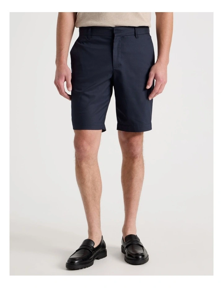 Chino Shorts in Navy image 2
