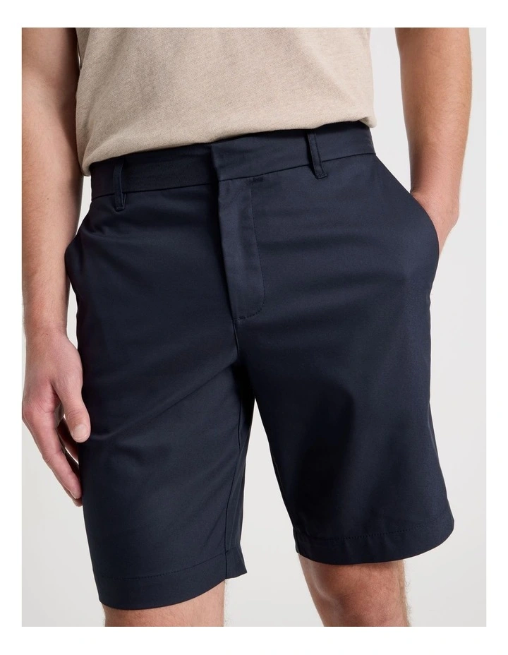 Chino Shorts in Navy image 3