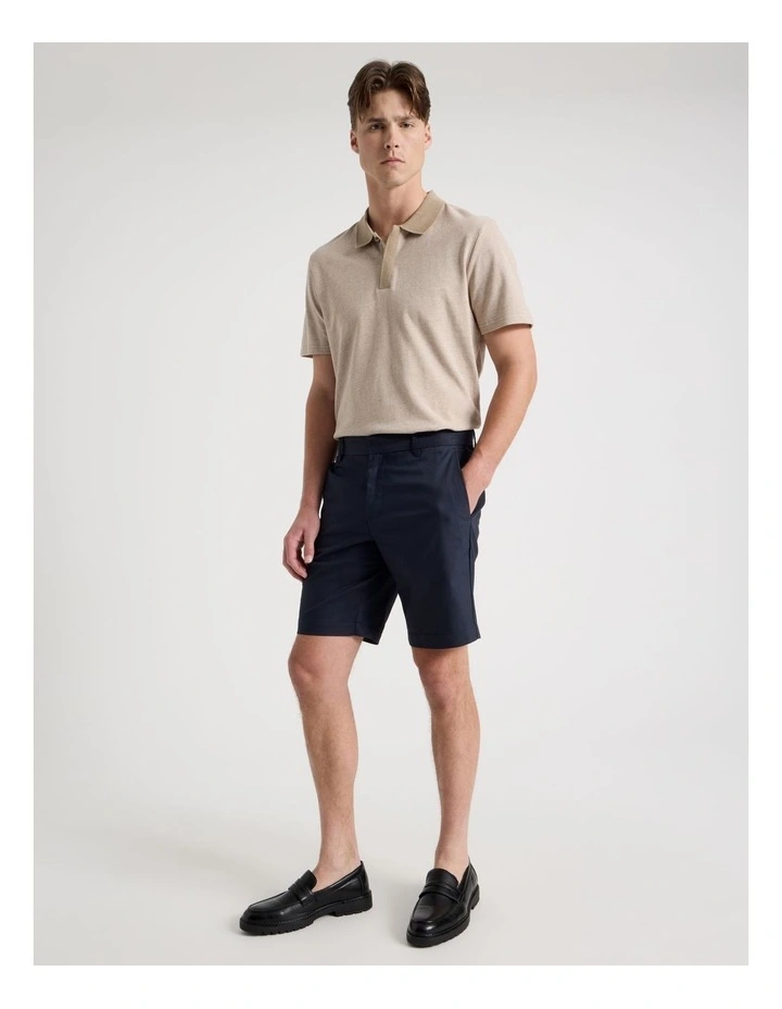 Chino Shorts in Navy image 4