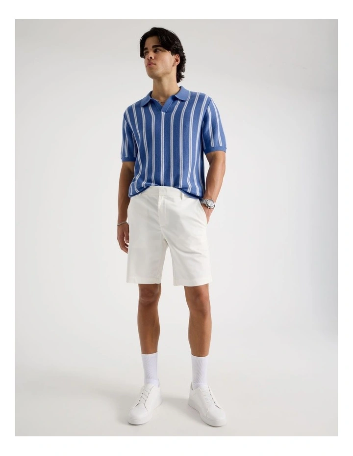 Chino Shorts in Stone image 1