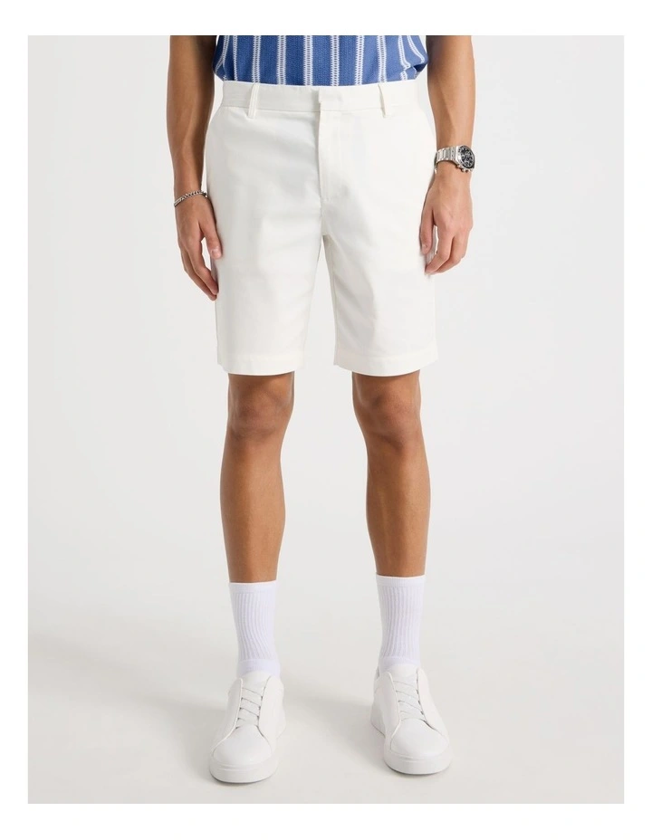 Chino Shorts in Stone image 3