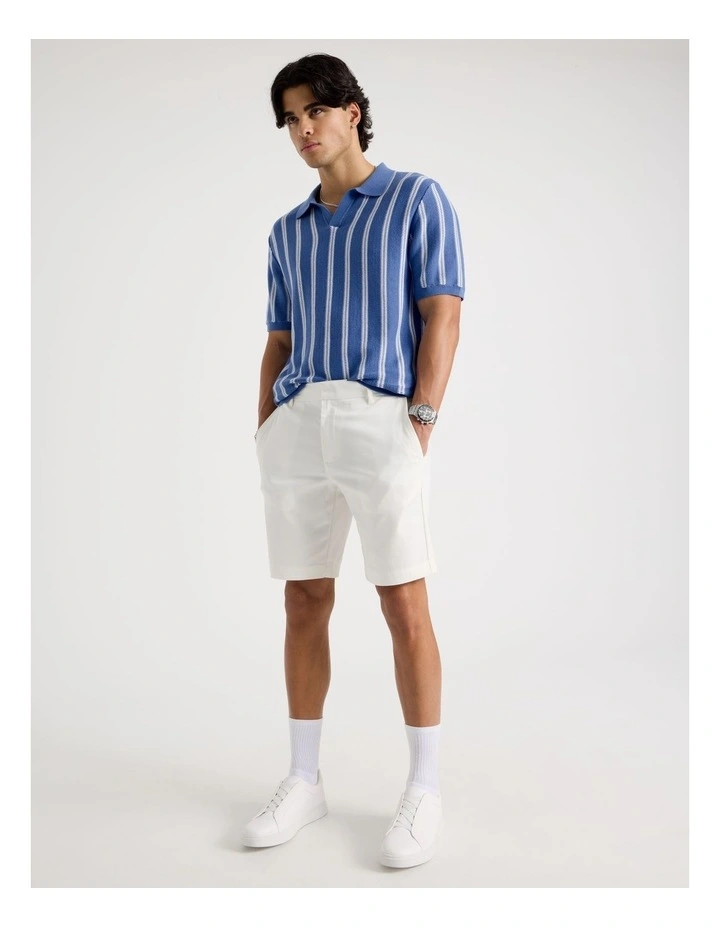 Chino Shorts in Stone image 7