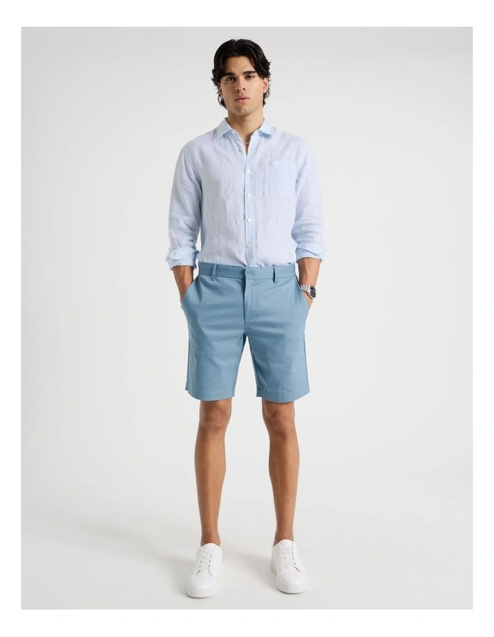 Chino Shorts in Blue image 1