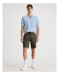 Chino Shorts in Olive