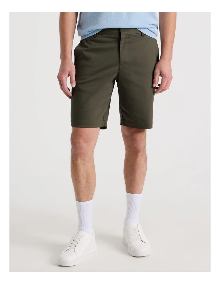Chino Shorts in Olive image 2