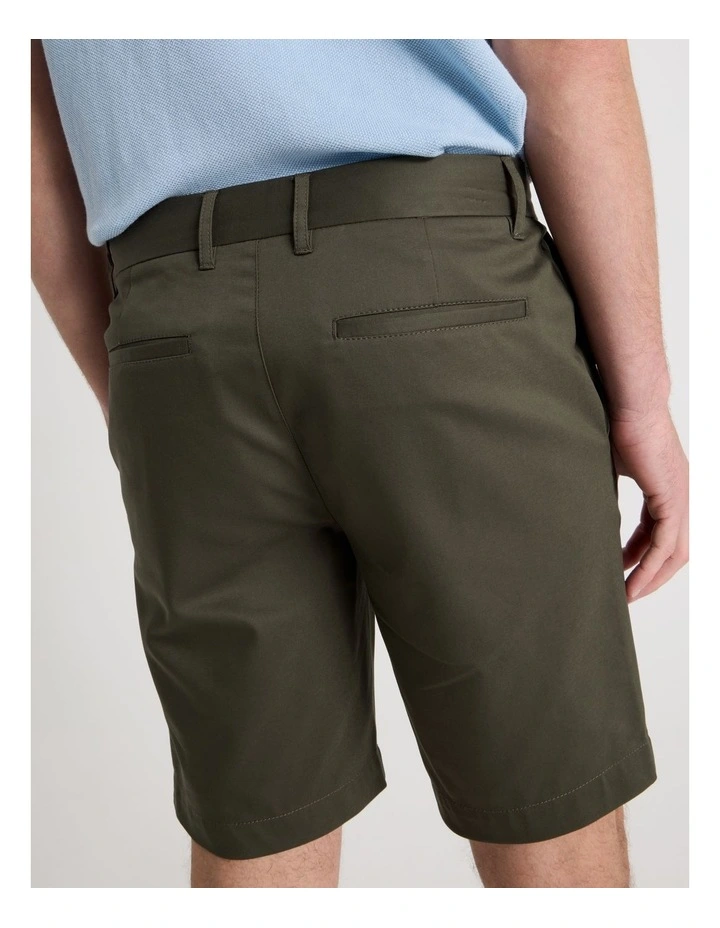 Chino Shorts in Olive image 6
