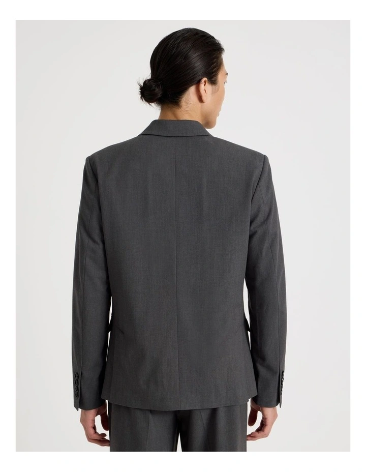 Double Breasted Blazer in Grey image 5