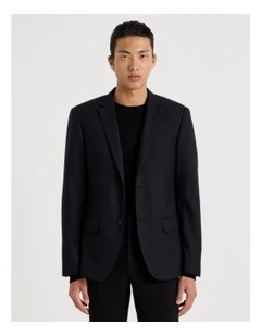 Single Breasted Blazer in Black