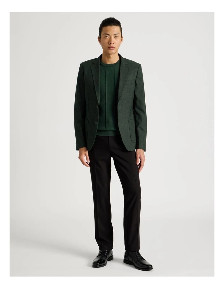 Single Breasted Blazer in Green image 7