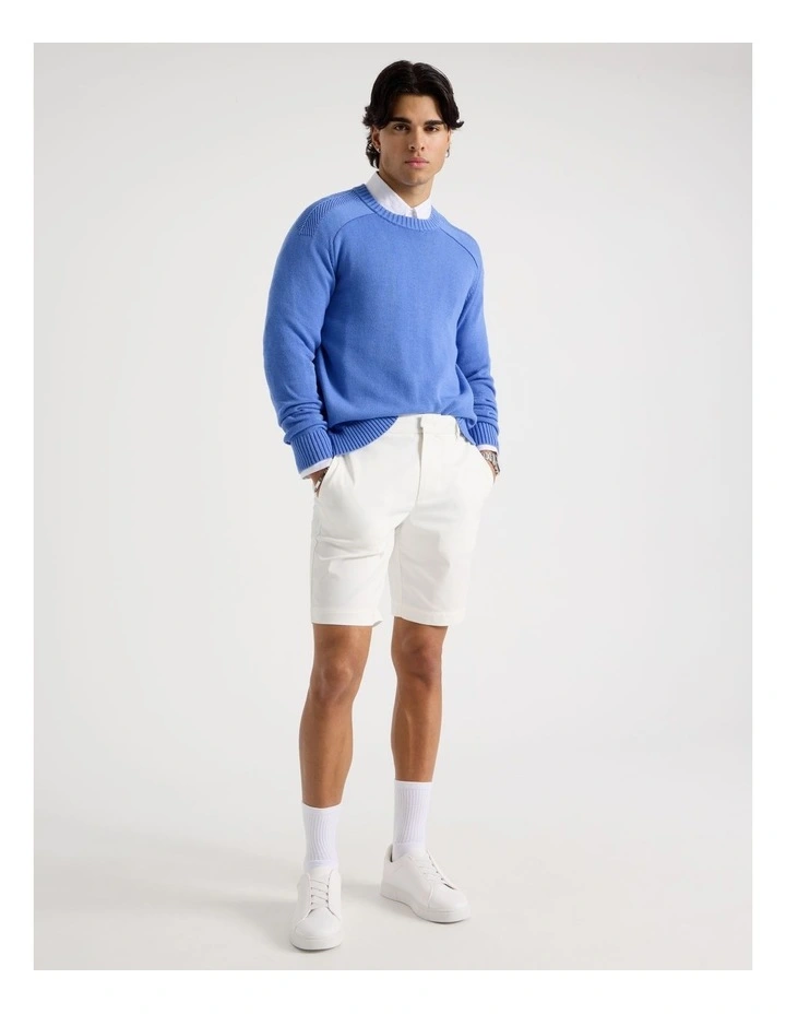 Crew Neck Knit in Blue image 2