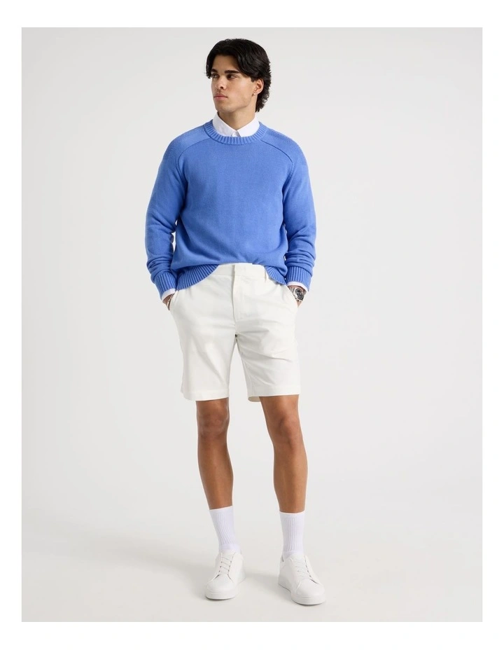 Crew Neck Knit in Blue image 7